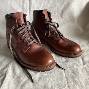 Red Wing Brown Work Boots Men Size 9D